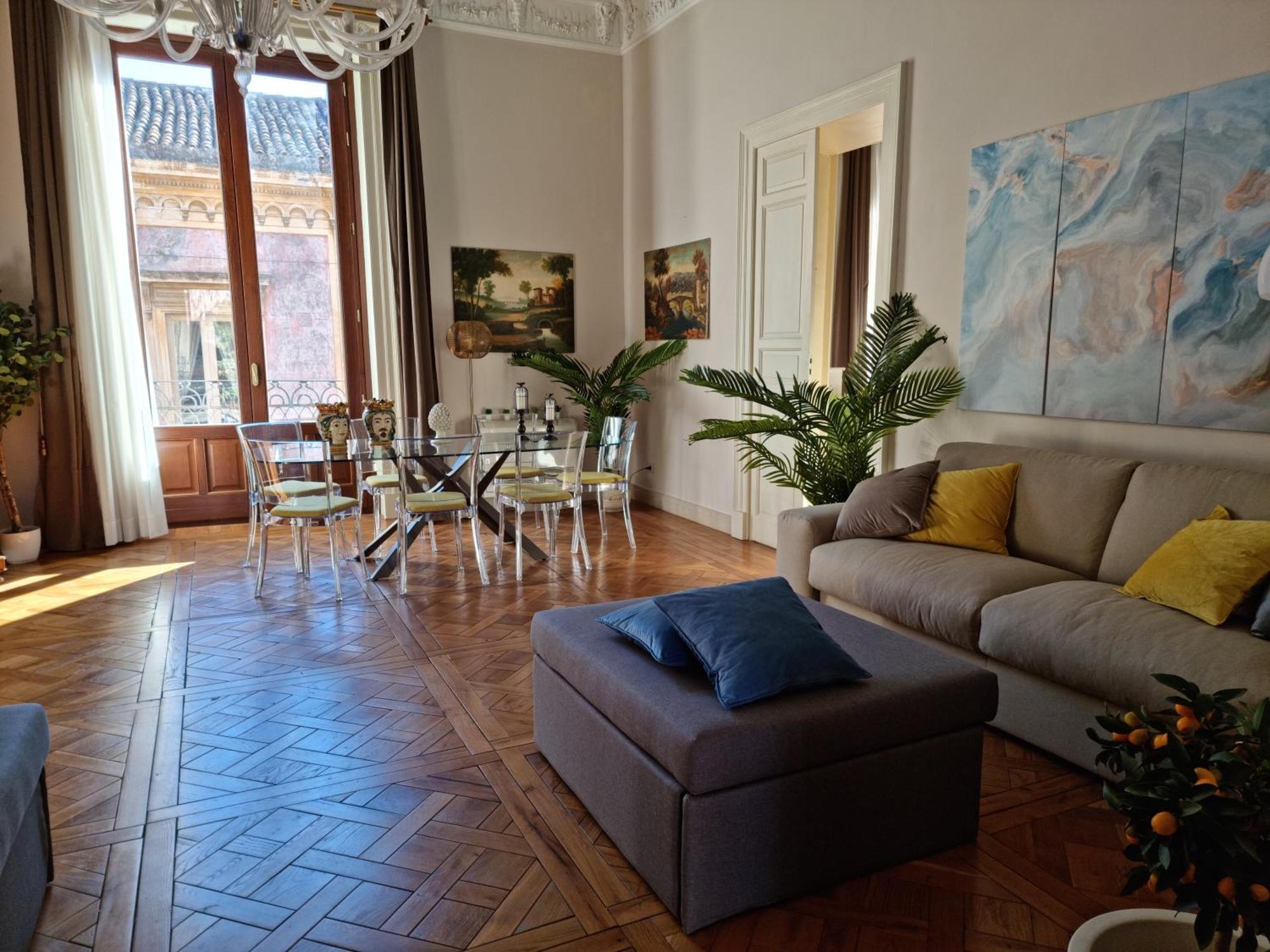 Luxury Historic Residence With Heated Pool Near Catania, Taormina, The Sea And Mount Etna جاري المظهر الخارجي الصورة