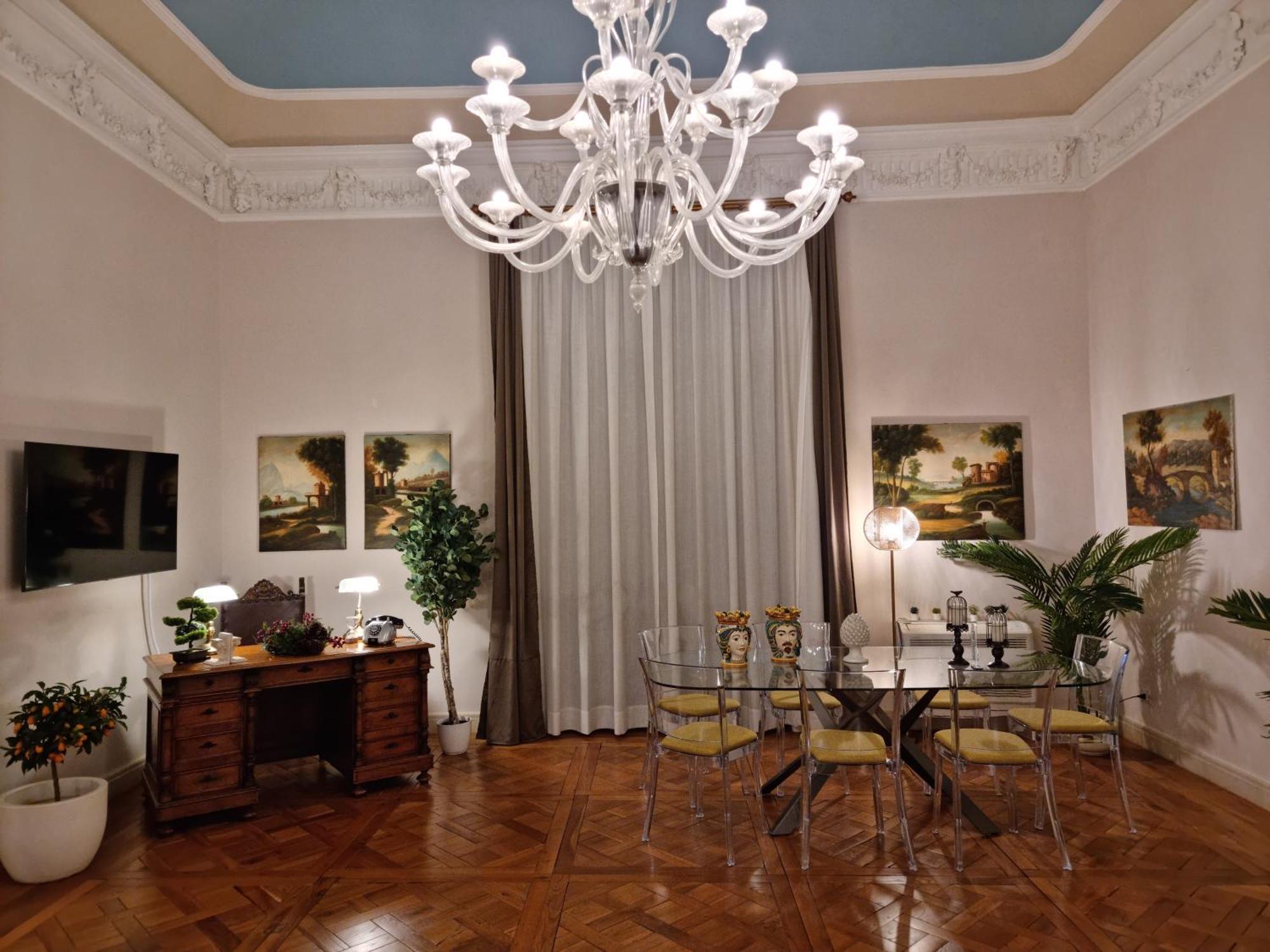 Luxury Historic Residence With Heated Pool Near Catania, Taormina, The Sea And Mount Etna جاري المظهر الخارجي الصورة