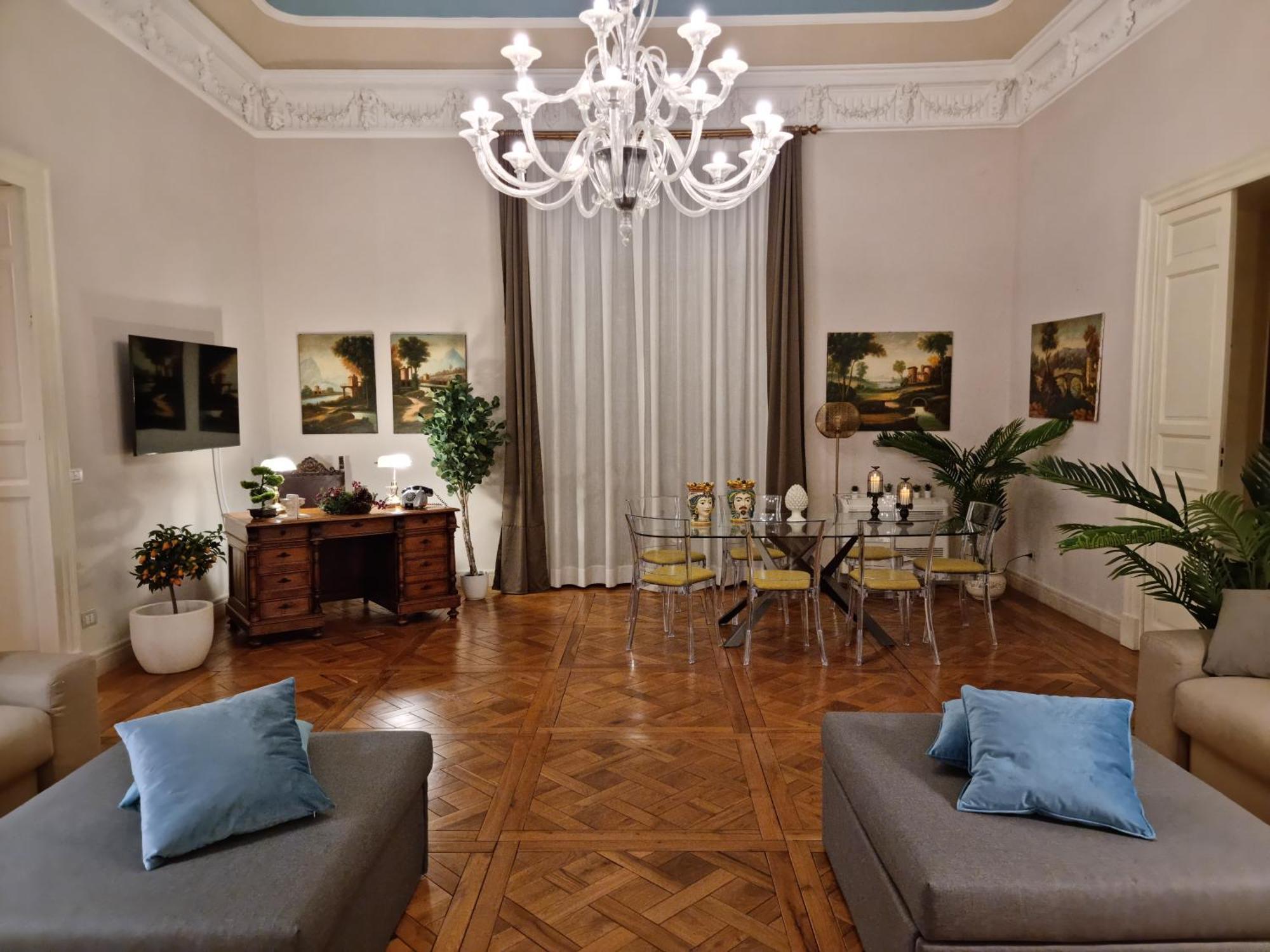 Luxury Historic Residence With Heated Pool Near Catania, Taormina, The Sea And Mount Etna جاري المظهر الخارجي الصورة